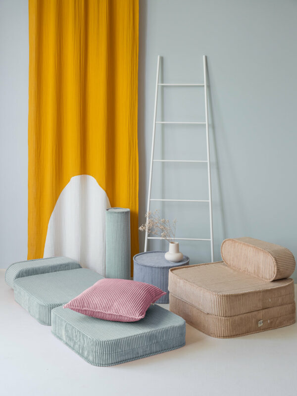 Wigiwama Flip Chair - Peppermint Green Rib - Afbeelding 2