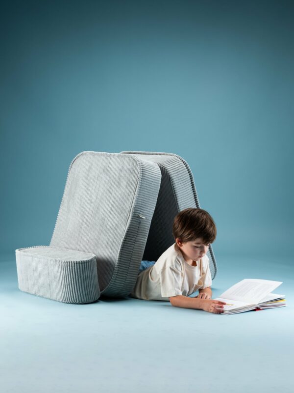 Wigiwama Flip Chair - Peppermint Green Rib - Afbeelding 5