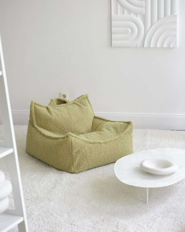 Wigiwama Sitzsack Stuhl - Matcha Teddy - Afbeelding 2