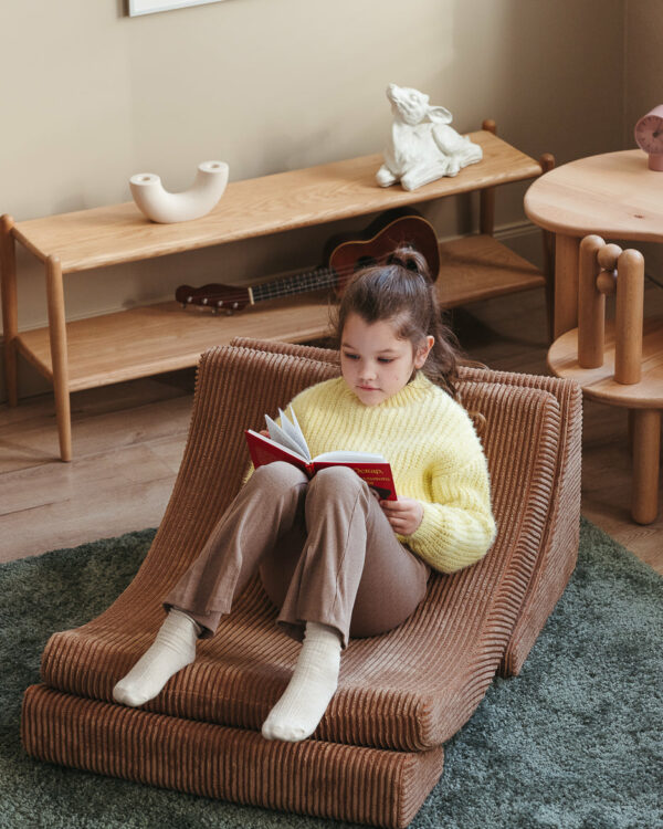 Wigiwama Moon Chair - Toffee Rib - Afbeelding 2