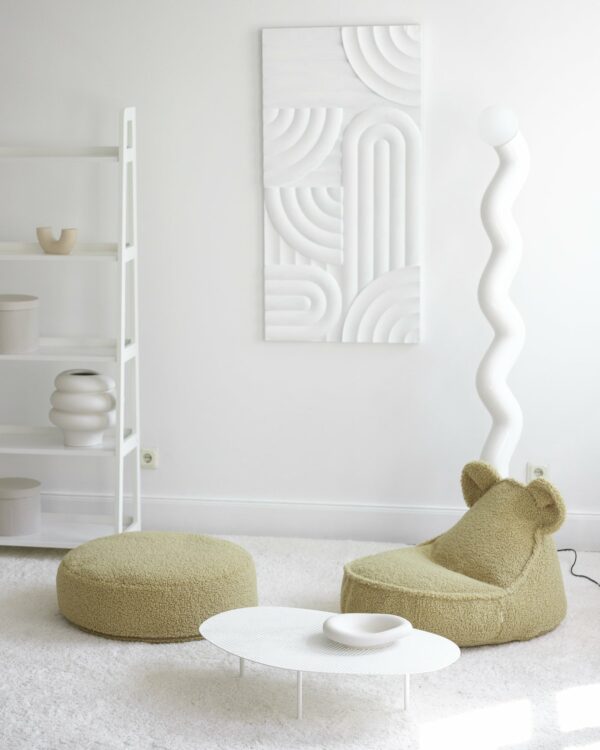 Wigiwama Pouf - Matcha Teddy - Afbeelding 4