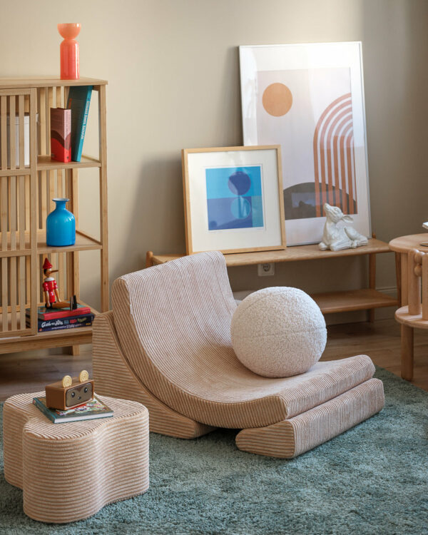 Wigiwama Pouf Cloud - Brown Sugar Rib - Afbeelding 3