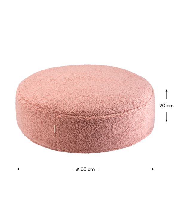 Wigiwama Poef - Pink Guava Teddy – Bild 5