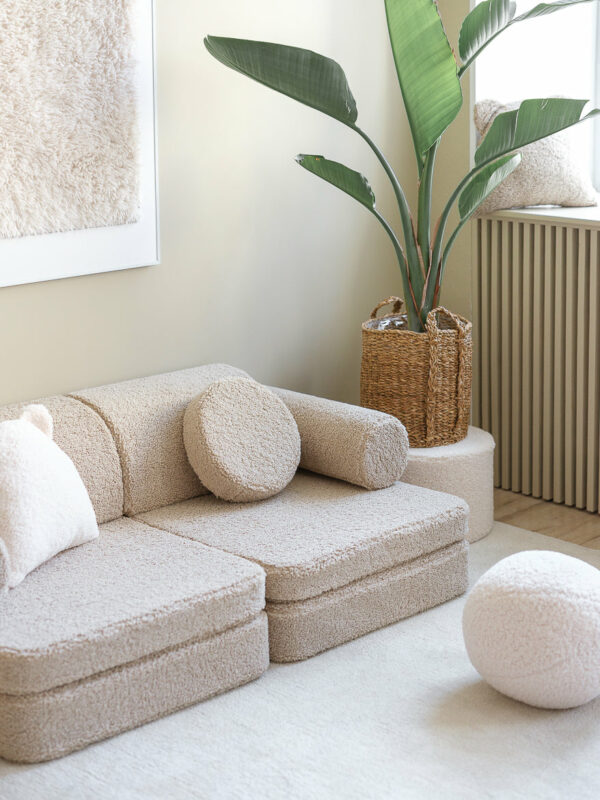 Wigiwama Settee Sofa - Biscuit Teddy – Bild 7