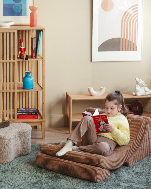 Wigiwama Moon Chair - Toffee Rib - Afbeelding 6