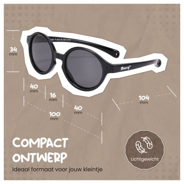 Maesy Kindersonnenbrille Noah - 0 bis 2 Jahre alt - Afbeelding 6