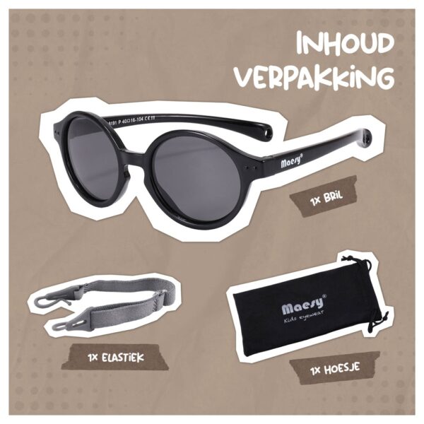 Maesy Kindersonnenbrille Noah - 0 bis 2 Jahre alt - Afbeelding 7